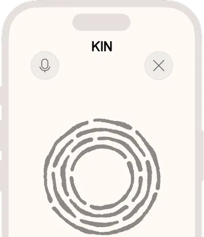 Kin Voice screen